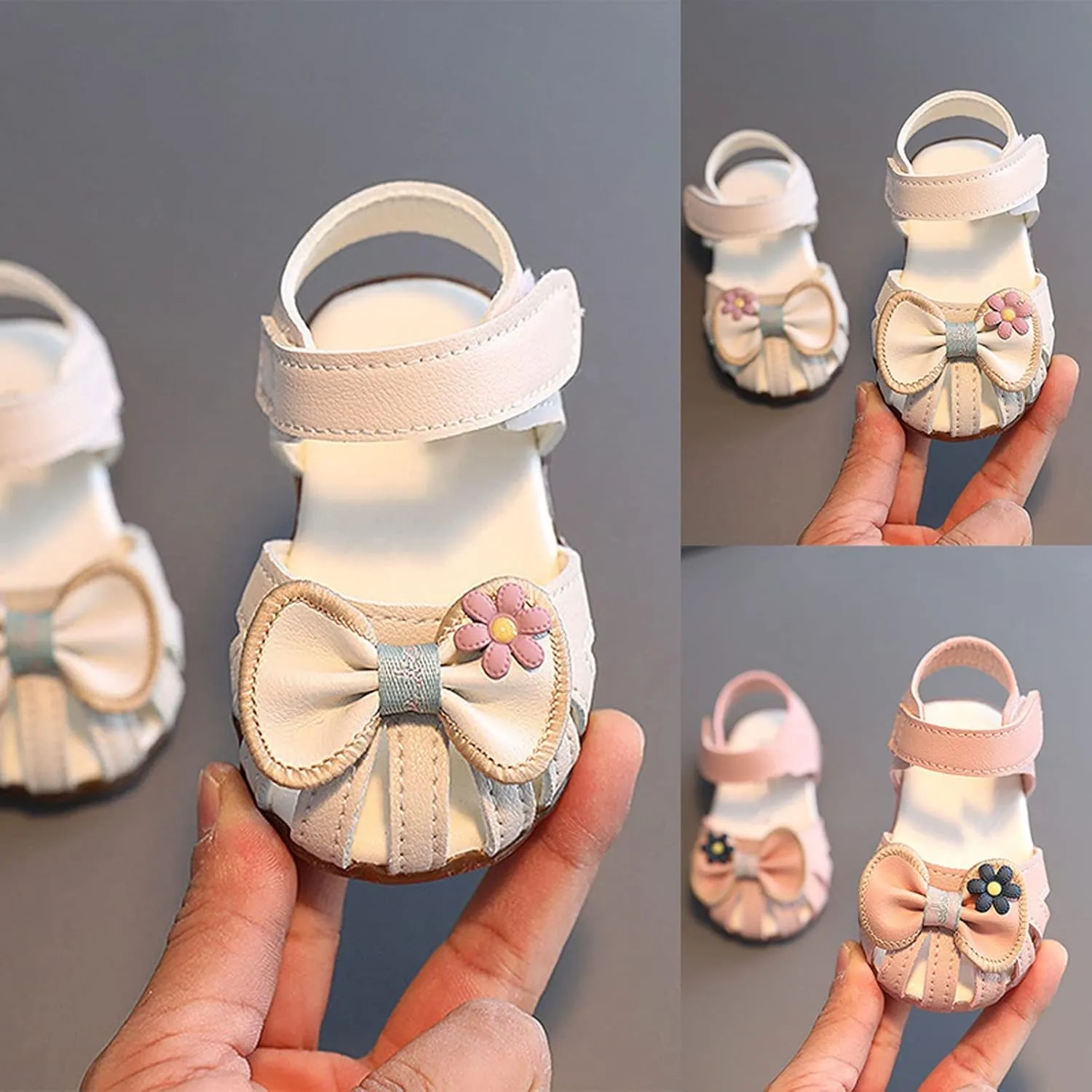 2025 Toddler Baby Girls' Sandals Shoes Children's Soft Soles Non Slip Princess Shoes for Summer Outdoor