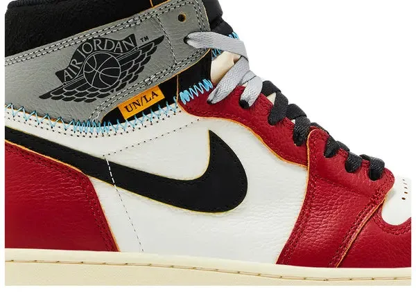 25 Union LA x Air Jordan 1 Retro High OG SP 'Chicago Shadow' Sneakers for Men