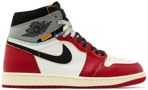 25 Union LA x Air Jordan 1 Retro High OG SP 'Chicago Shadow' Sneakers for Men