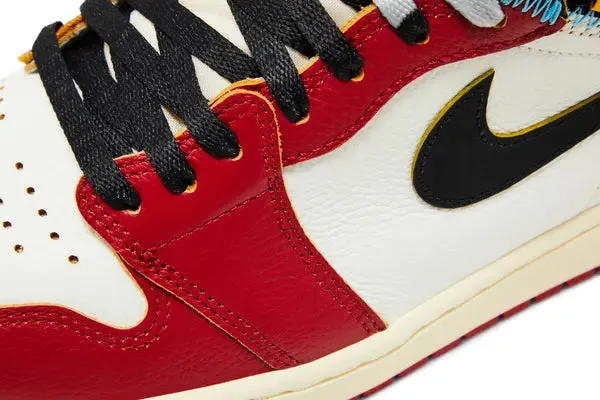 25 Union LA x Air Jordan 1 Retro High OG SP 'Chicago Shadow' Sneakers for Men