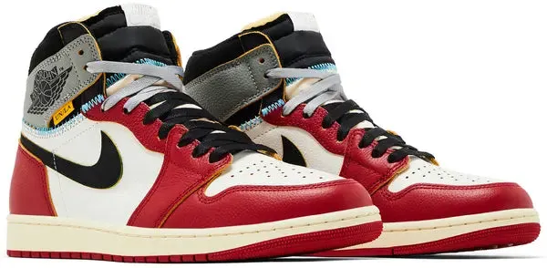 25 Union LA x Air Jordan 1 Retro High OG SP 'Chicago Shadow' Sneakers for Men