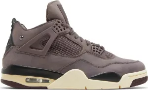 A Ma Manire x Air Jordan 4 Retro 'Violet Ore' Sneakers for Men