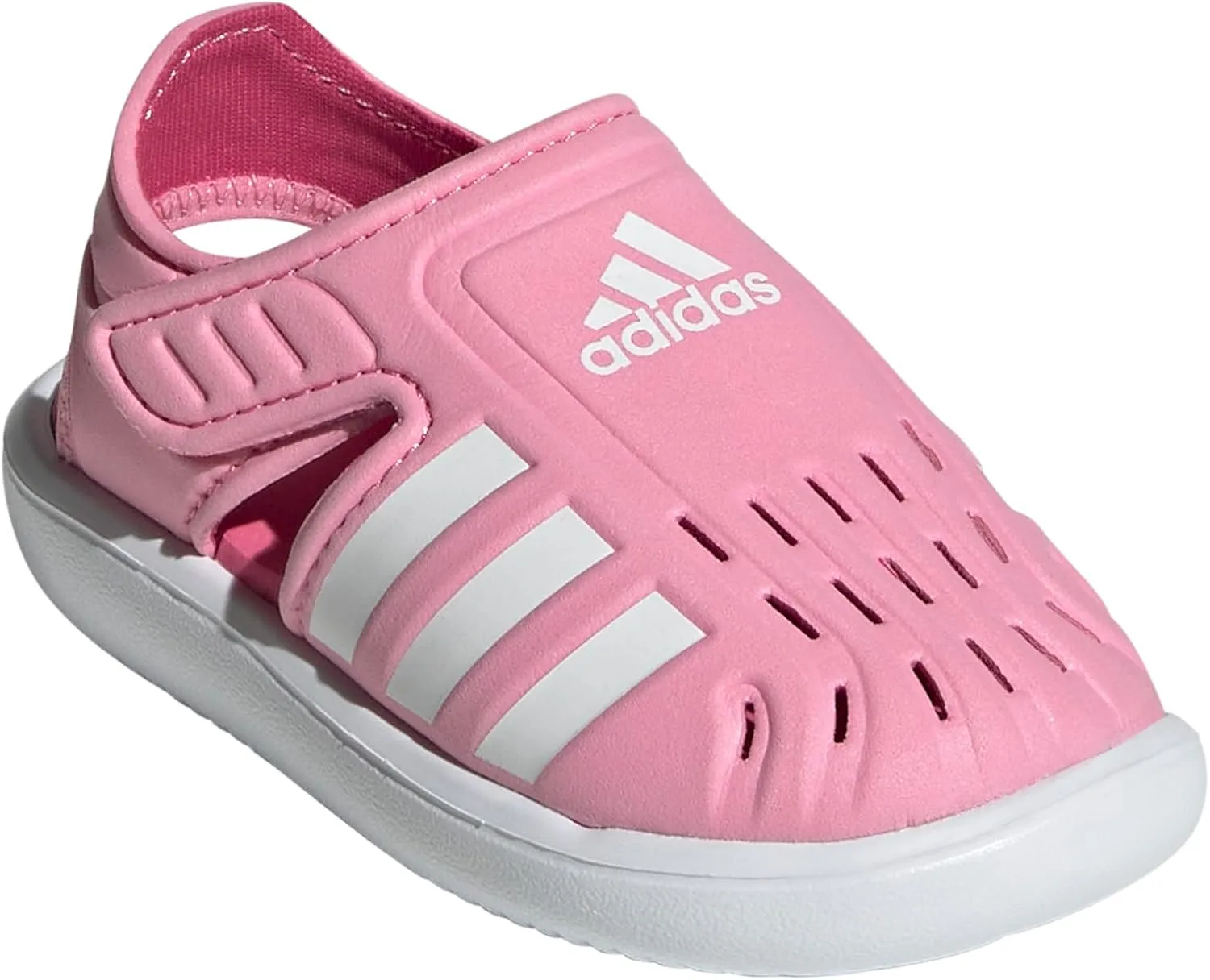 adidas Baby Girls' Summer Closed-Toe Water Slide Sandal