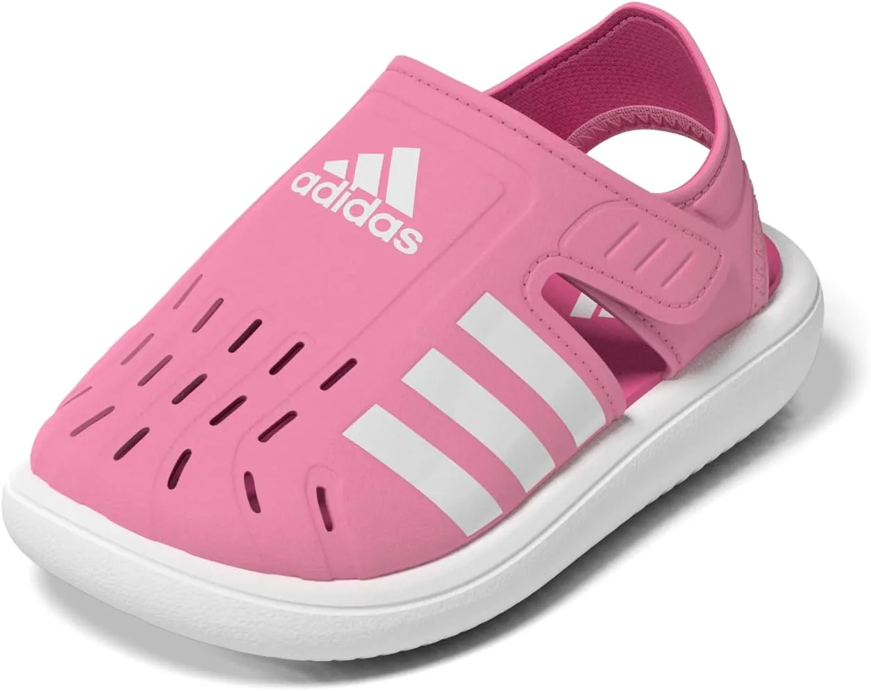 adidas Baby Girls' Summer Closed-Toe Water Slide Sandal
