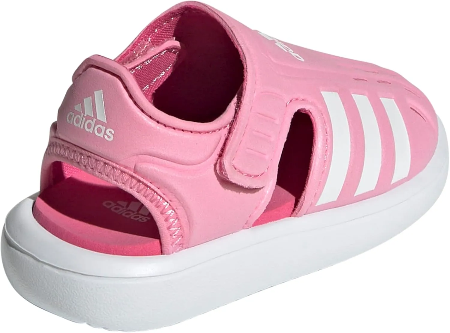 adidas Baby Girls' Summer Closed-Toe Water Slide Sandal