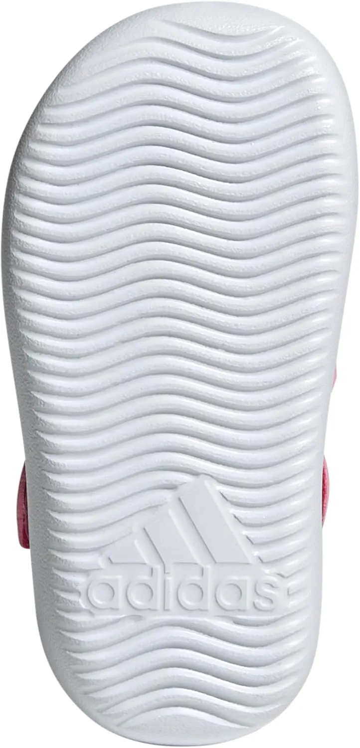 adidas Baby Girls' Summer Closed-Toe Water Slide Sandal