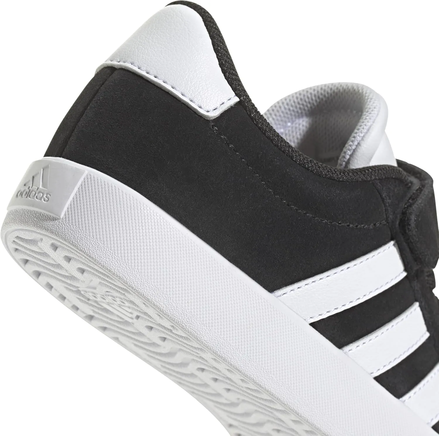 adidas Unisex-Child Vl Court 3.0 Elastic Lace Sneaker, EU