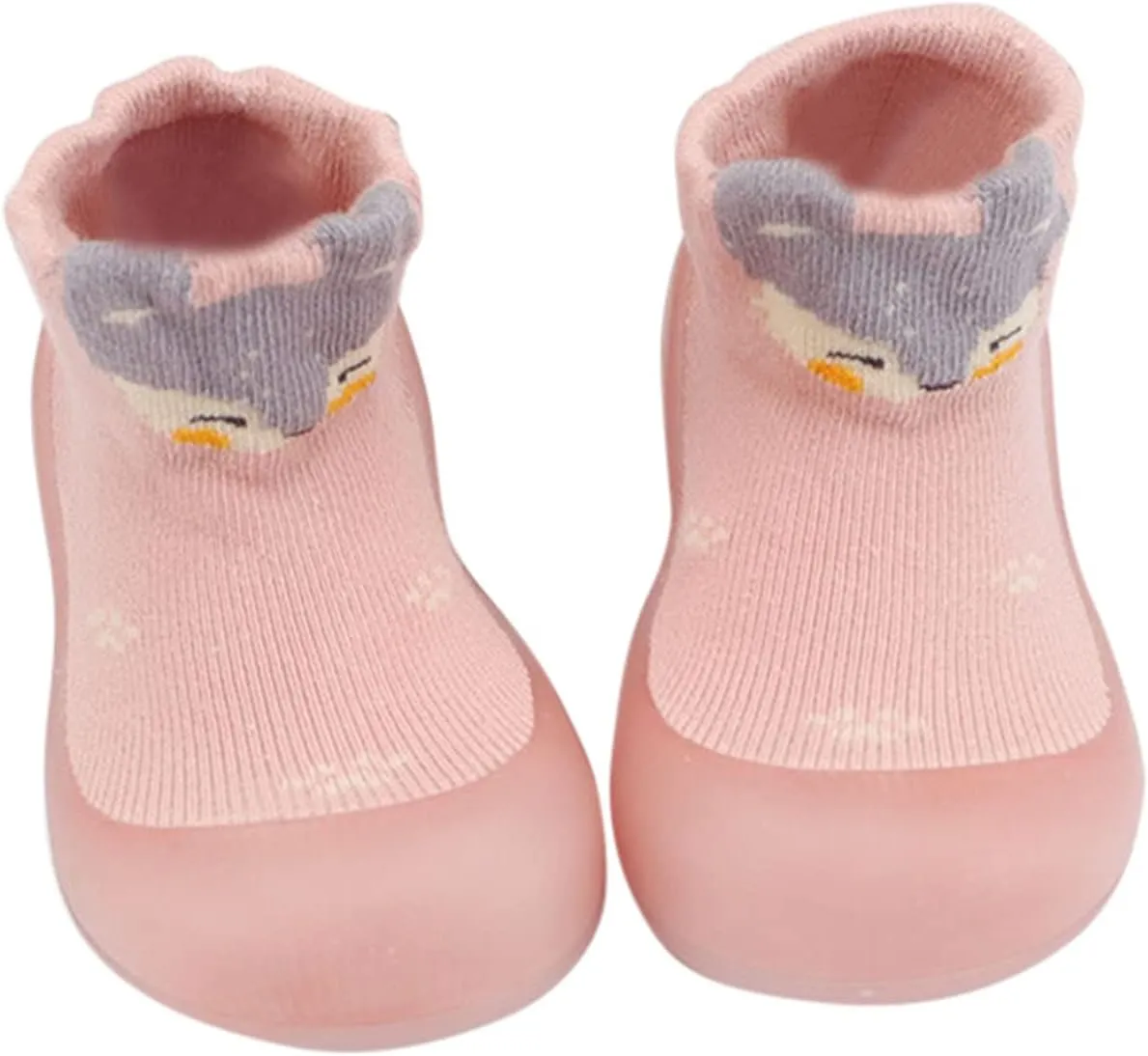 artoon Animal Soft Sole Sneaker for Toddler Baby Infant Sock Shoes Newborn Breathable First Walking Indoor Flat Shoes
