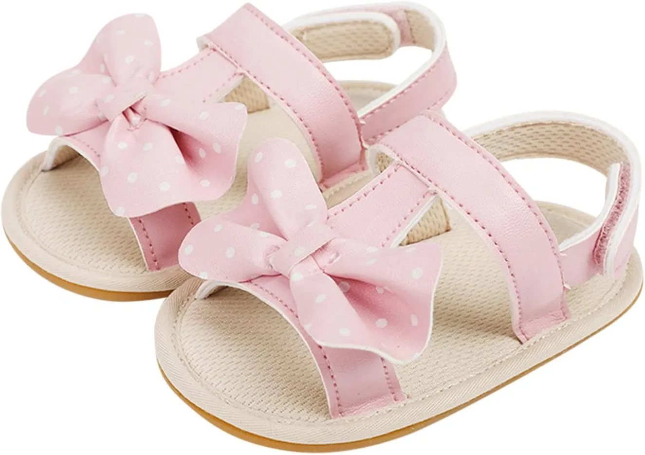 Baby Boy Sandals Comfort Premium Summer Outdoor Casual Beach Shoes With Flower Bowknot Anti Slip Rubber Sole Shoes