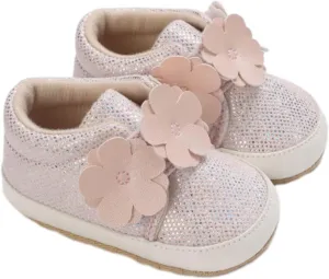 Baby Boys Girls High Top Sneakers Soft Soles Anti Infant Ankle Shoes Toddler Prewalker Crib Shoes Big Girls