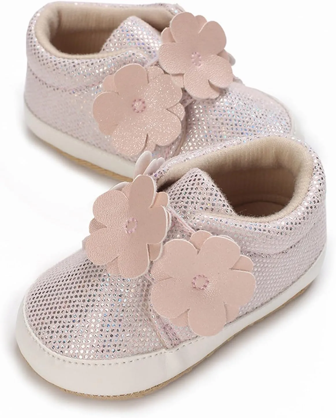 Baby Boys Girls High Top Sneakers Soft Soles Anti Infant Ankle Shoes Toddler Prewalker Crib Shoes Big Girls