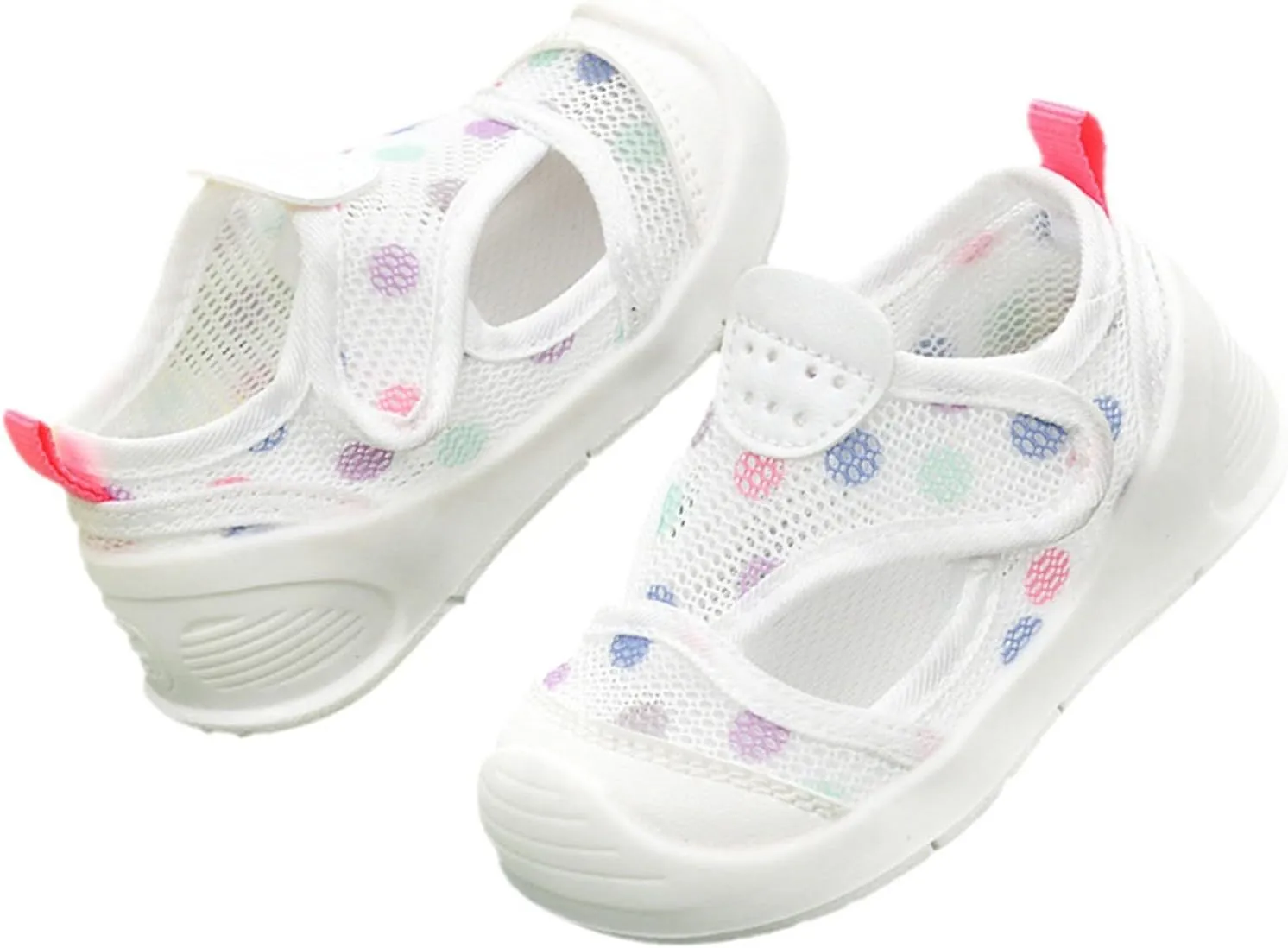 Baby Boys Girls Mesh Breathable Sandals Infant Closed Toe Soft Bottom Sneaker Summer Casual Shoes