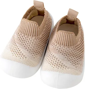 Baby Boys Girls Summer Casual Sandals Toddler Infant Knitted Gradient Color Breathable Soft Sole Rubber Flats Shoes