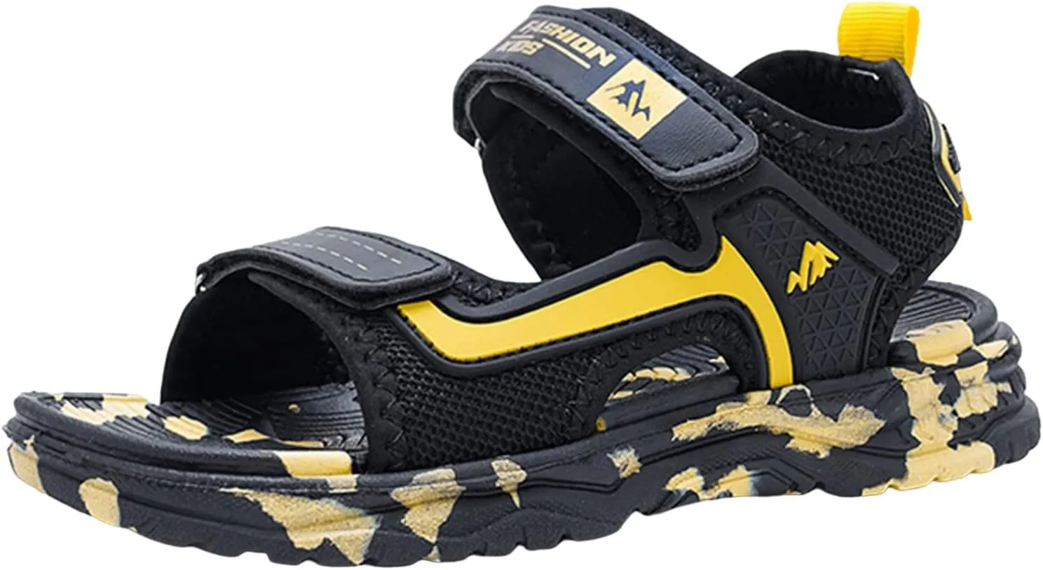 Baby Boys Girls Toddler Summer Shoes Sandals Outdoor Beach Anti-Slip Lightweight Soft Sole Shoes (Black, 2.5 Big Kids)