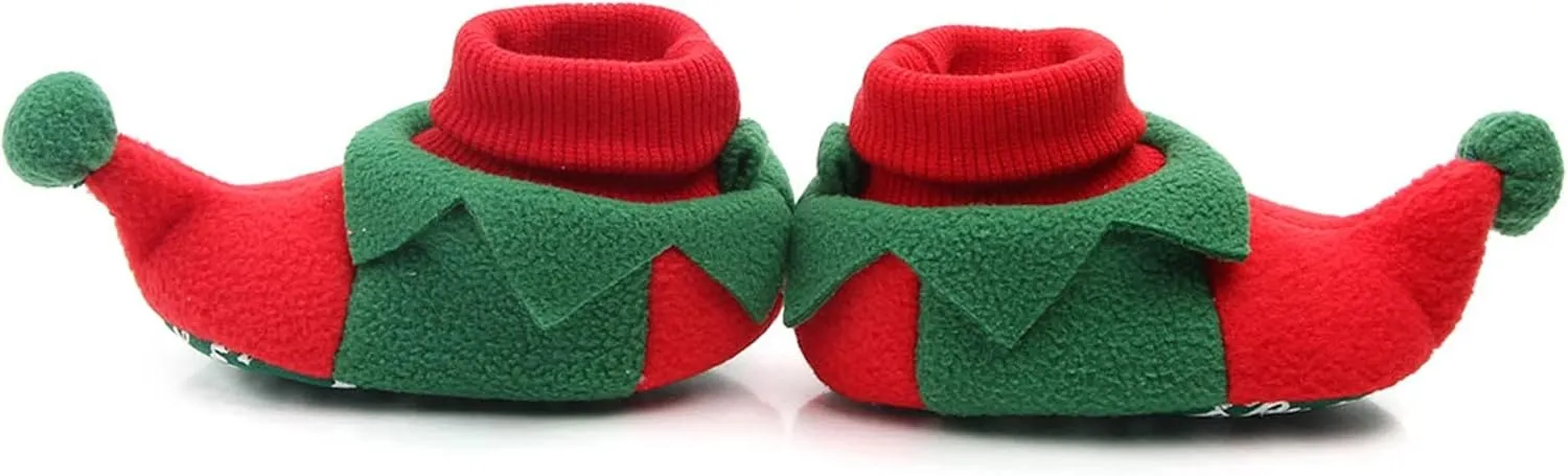 Baby Christmas Cute Cartoon Shoes Warm Floor Shoes Soft Sole Indoor Warm Toddler Shoes Baby Shoes Baby Walking Shoes