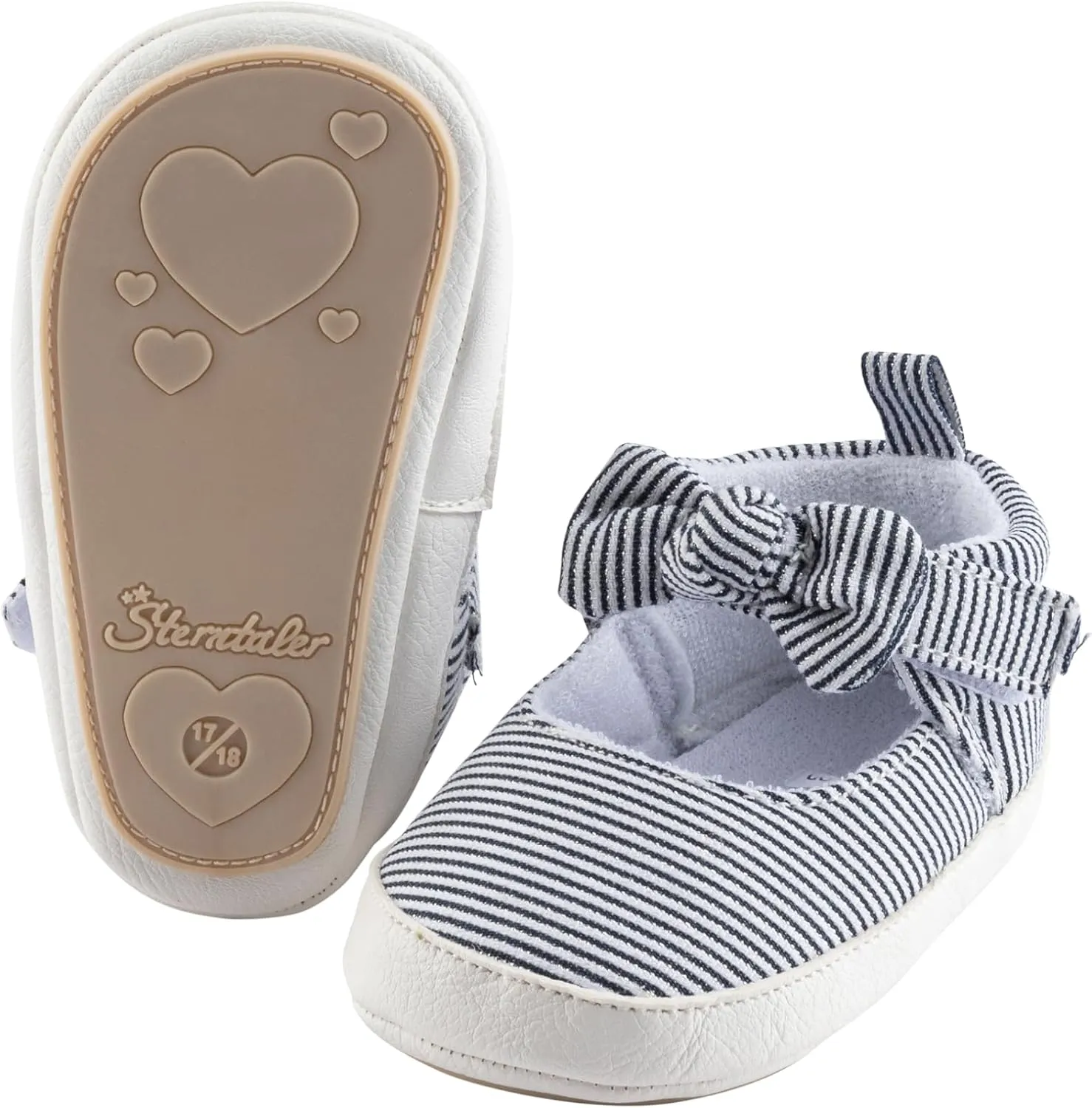 Baby Girl Baby Sandalen Streifen Loafer