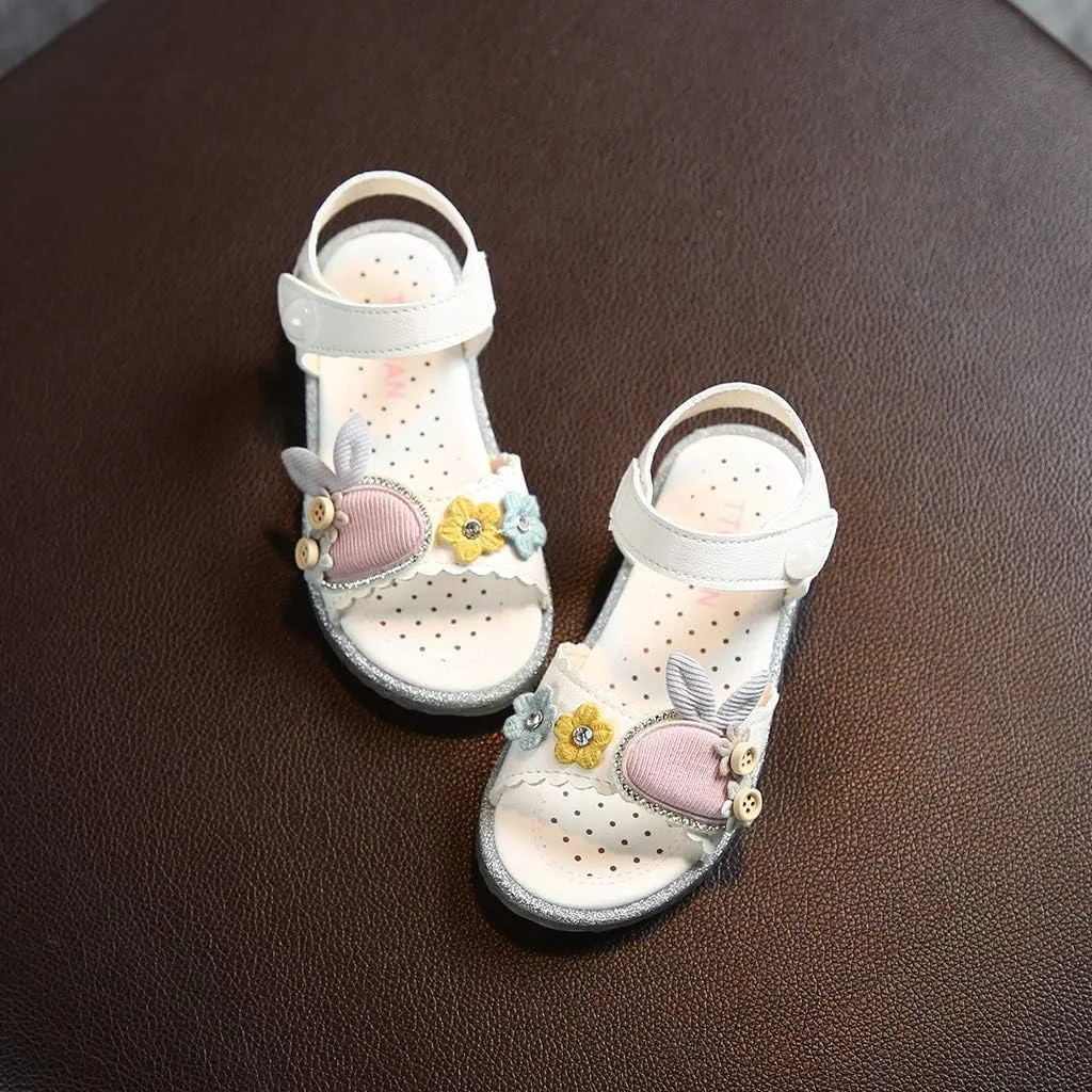 Baby Girl Shoes 18m Kids Shoes Cute Girls Rabbit Princess Soft Baby Beach Infant Toddler Sandals Baby Infant Water Socks