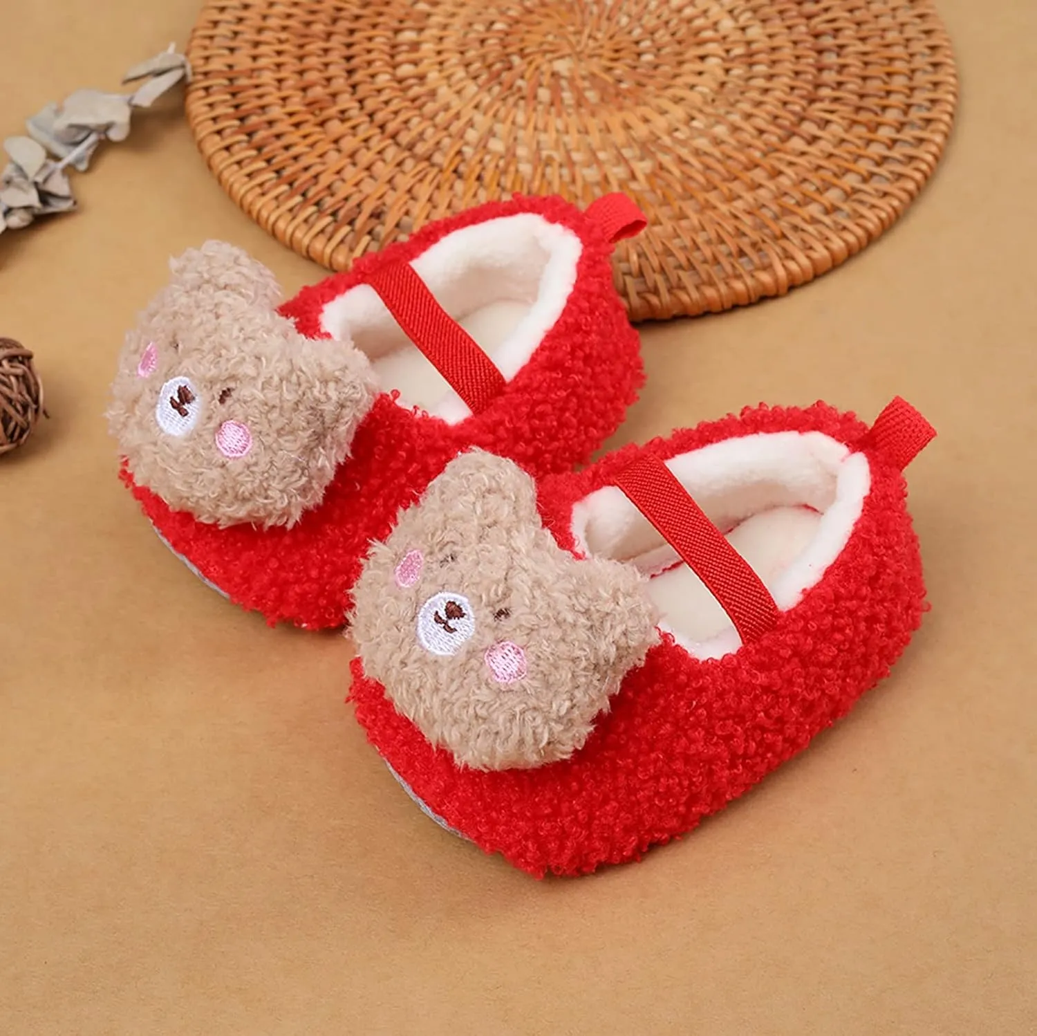 Baby Girls and Boys Warm Shoes Soft Comfortable Infant Toddler Shoes Warming Size 3 Baby