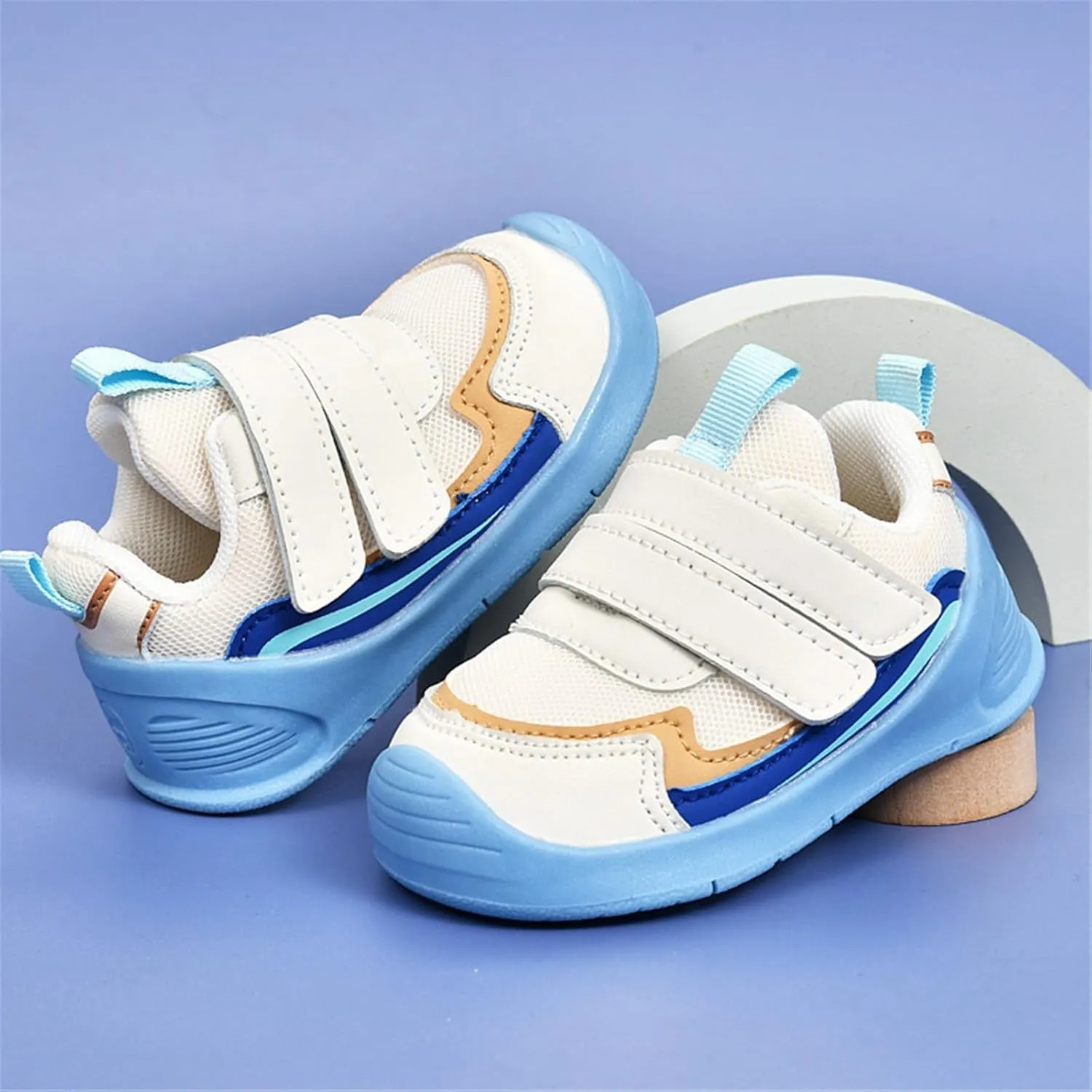 Baby Girls Boys' Sports Shoes Soft Sole Anti Kick Through Shoes Lightweight Walking Shoes