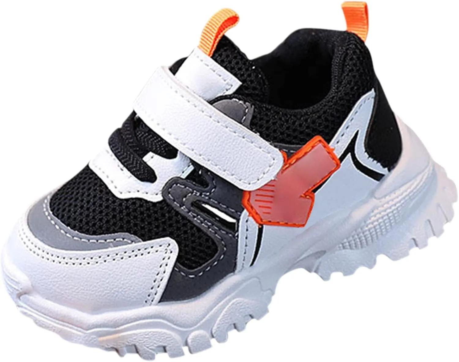 Baby Kids Mesh Sneakers Toddler Boys Girls Lace-up Tennis Fall Anti Slip Outdoor Walking Casual Sport Shoes