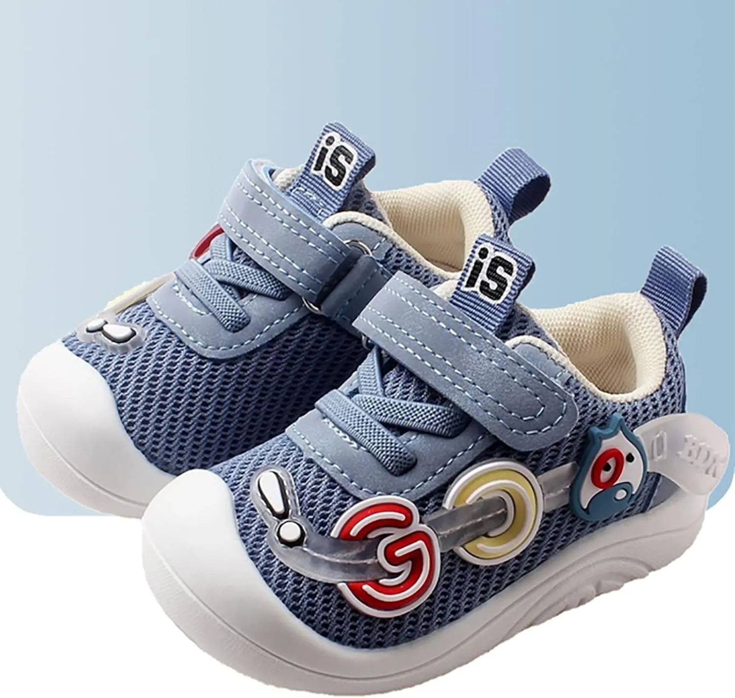 Baby Toddler Boys Girls Sneakers Non Slip Rubber Sole Outdoor Walking Shoes Infant Casual Walking Sport Shoes