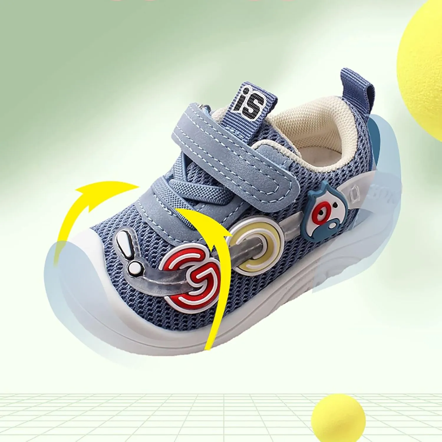Baby Toddler Boys Girls Sneakers Non Slip Rubber Sole Outdoor Walking Shoes Infant Casual Walking Sport Shoes