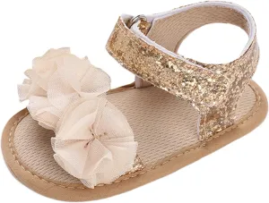 Baby Toddler Sandals Infant Girls Boys Shoes Soft Anti-Slip Sole Sneakers Premium Summer Beach Shoes (Khaki, 11=1)