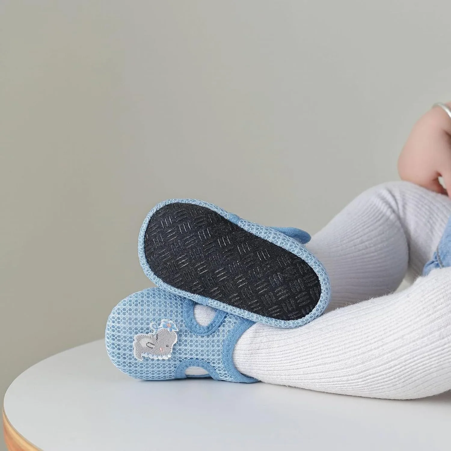 Baby Walking Shoes Cartoon Soft Sole Anti Slip Socks Baby Floor Shoes Mesh Baby Thin Sock Infants Shoes