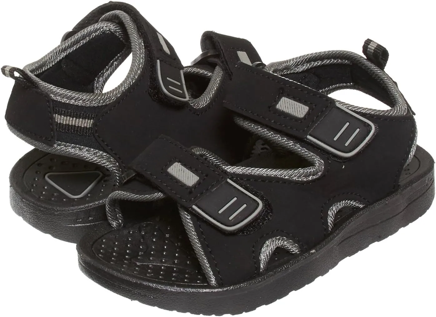 Boys Double Strapped Closed-Toe Sport Sandals