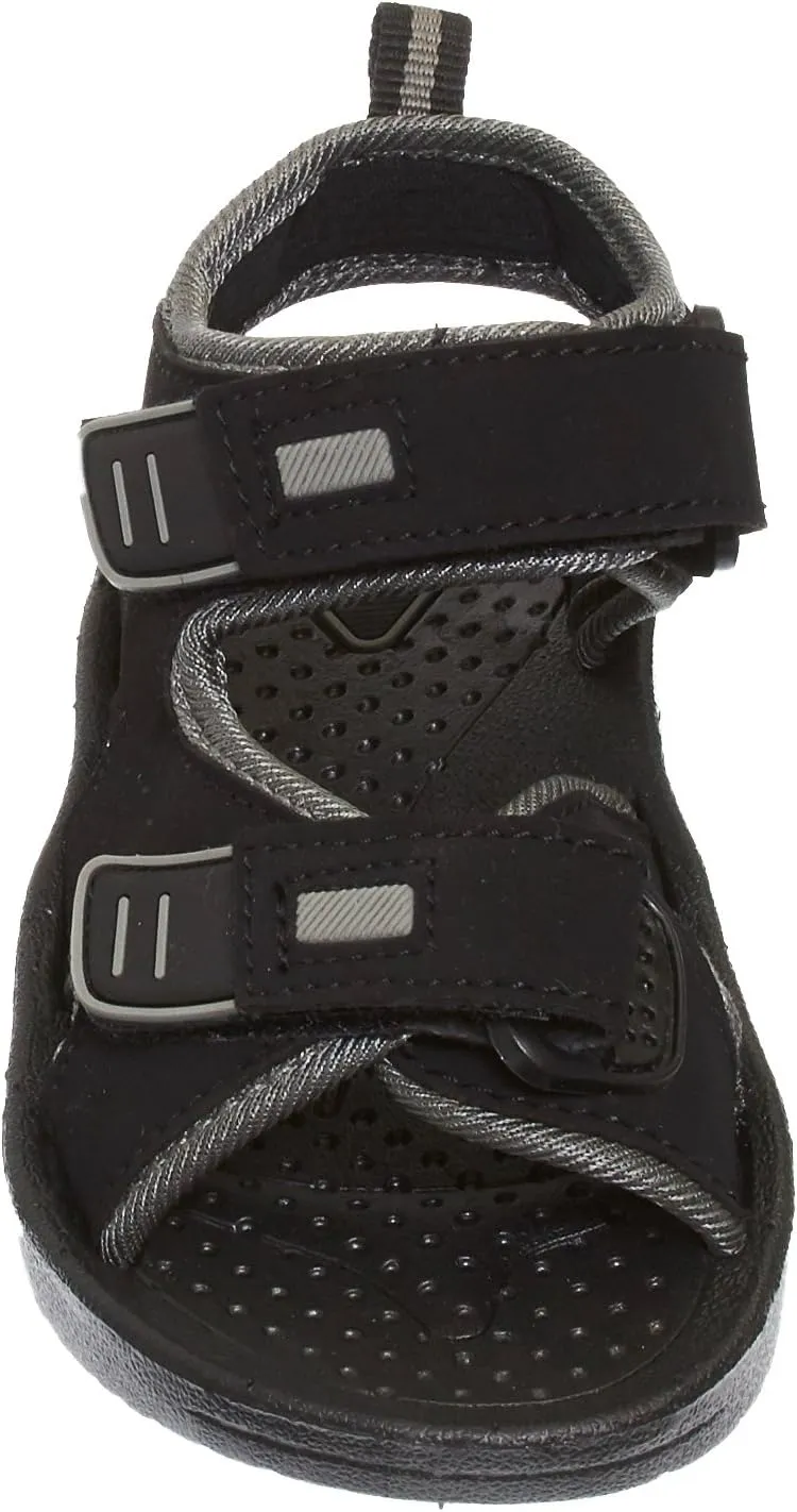 Boys Double Strapped Closed-Toe Sport Sandals