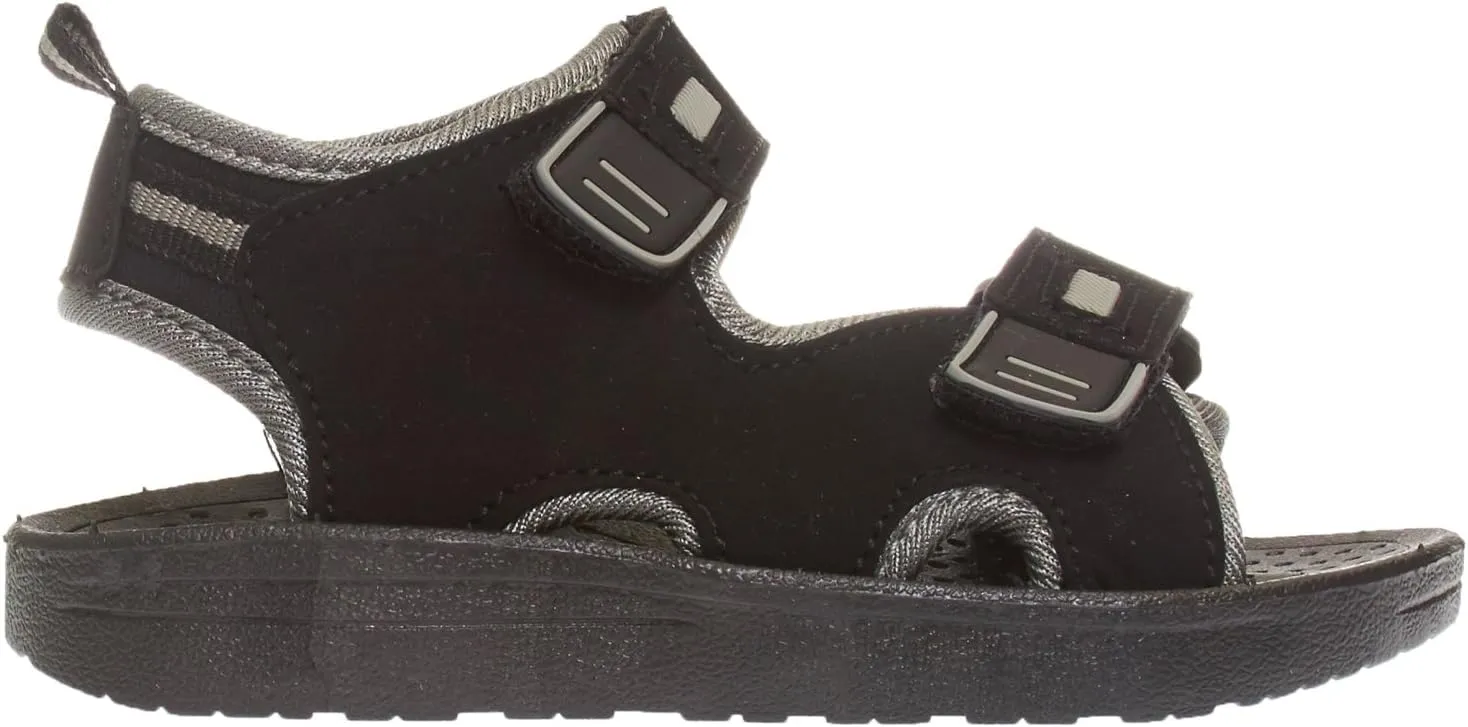 Boys Double Strapped Closed-Toe Sport Sandals