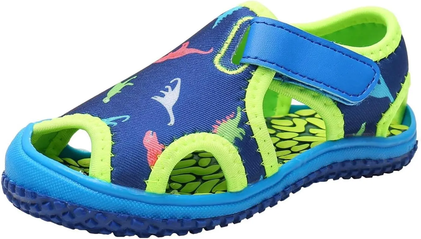 Boys Sandal Children's Beach Shoes Toe Wraping Soft Sole Sandals Casual Shoes Slip on Boys Sandals