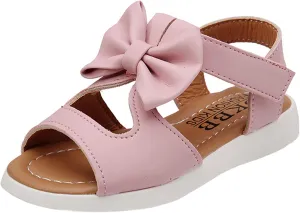 Child and Toddler Baby Girls Sandals Soft Sole Non Slip Sandals Casual Beach Shoes Summer (Pink, 12.5 M Big Kids)