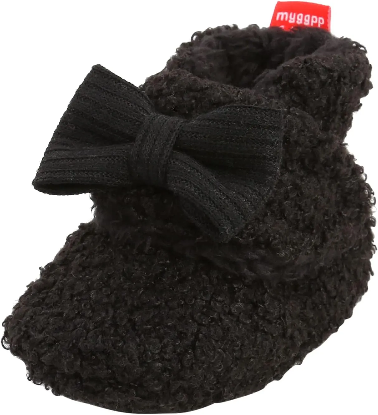 Christmas Newborn Baby Cozy Fleece Booties Winter Sock Shoes Soft Sole Stay On Infant First Walking Shoes