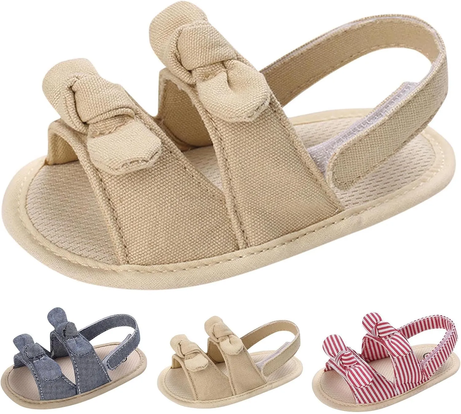 Dress Shoes for Kids Girls Casual Children Infant Toddler Shoes Flat Bottom Lightweight Open Toe Breathable Sndals