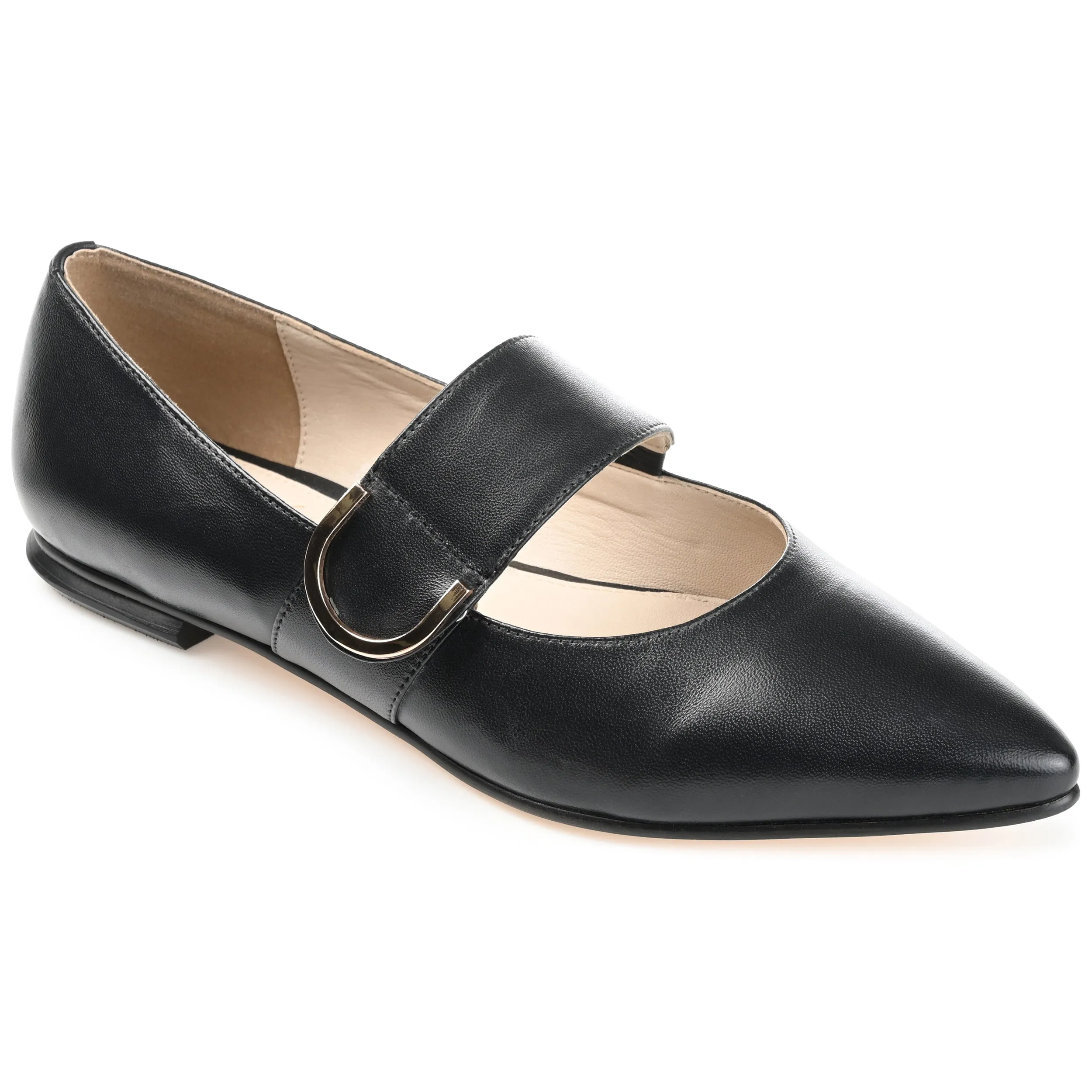 EMERENCE MARY JANE FLAT IN LEATHER