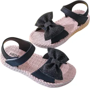 EnJoCho Baby Sandals,Newborn Baby Girls Boys Roman Shoes Sandals First Walkers Soft Sole Shoes for 0-18Months Toddler (Black #2TY, 5.5-6 Years)