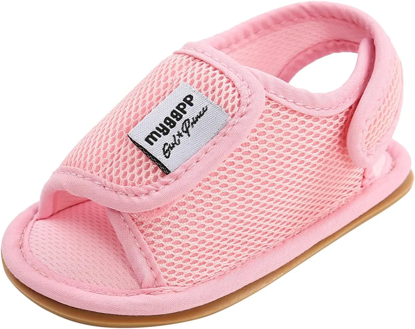 EnJoCho Baby Shoes,Baby Girls Boys Mesh Shoes Sandals Soft Non-Slip Rubber Sole Flat Walking Shoes for 0-18Months (Pink-03#, 13-18M)