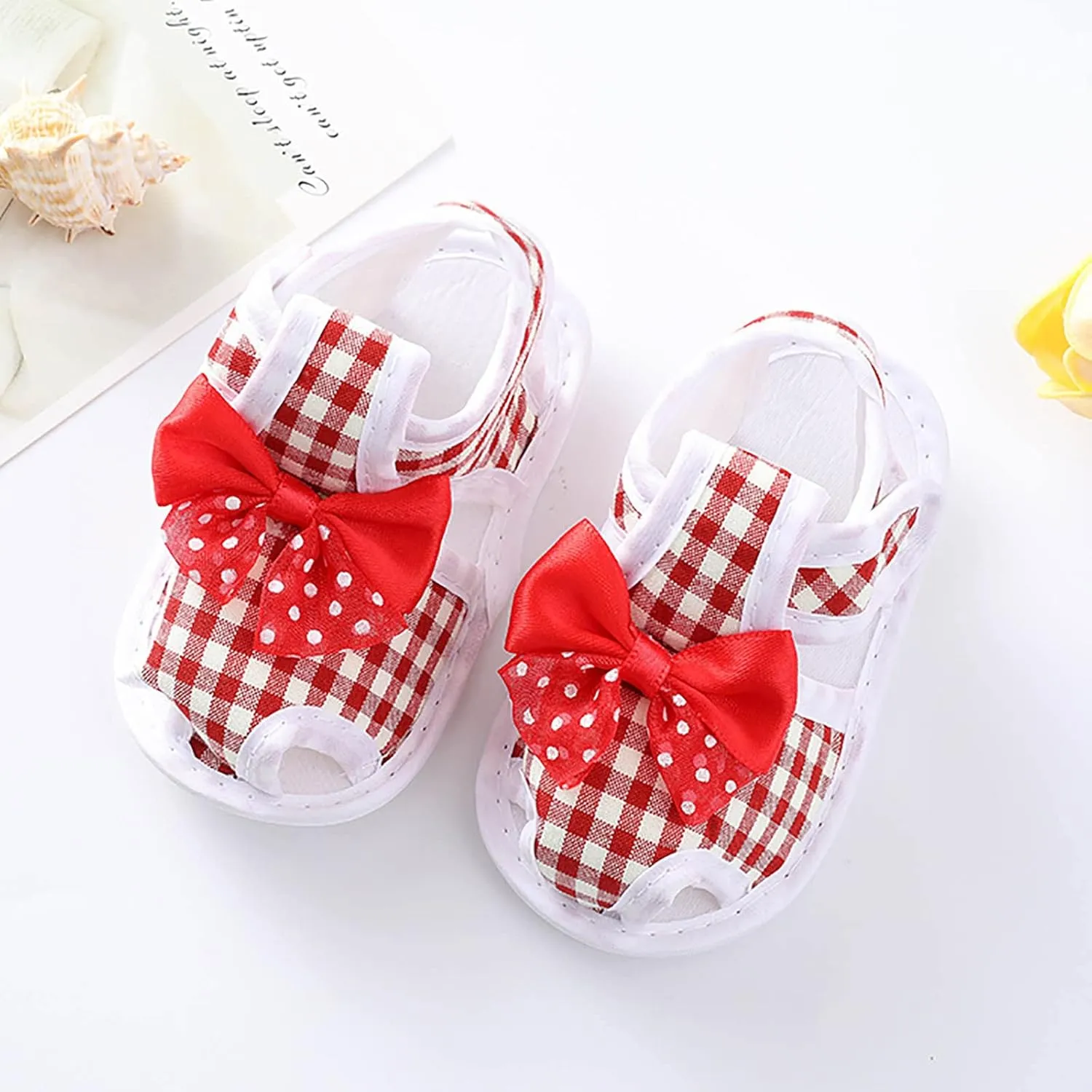 EnJoCho Children Sneakers Baby Girls Boys Non-Slip Soft Sole Toddler Shoes Infant Toddler First Walkers Shoes Princess