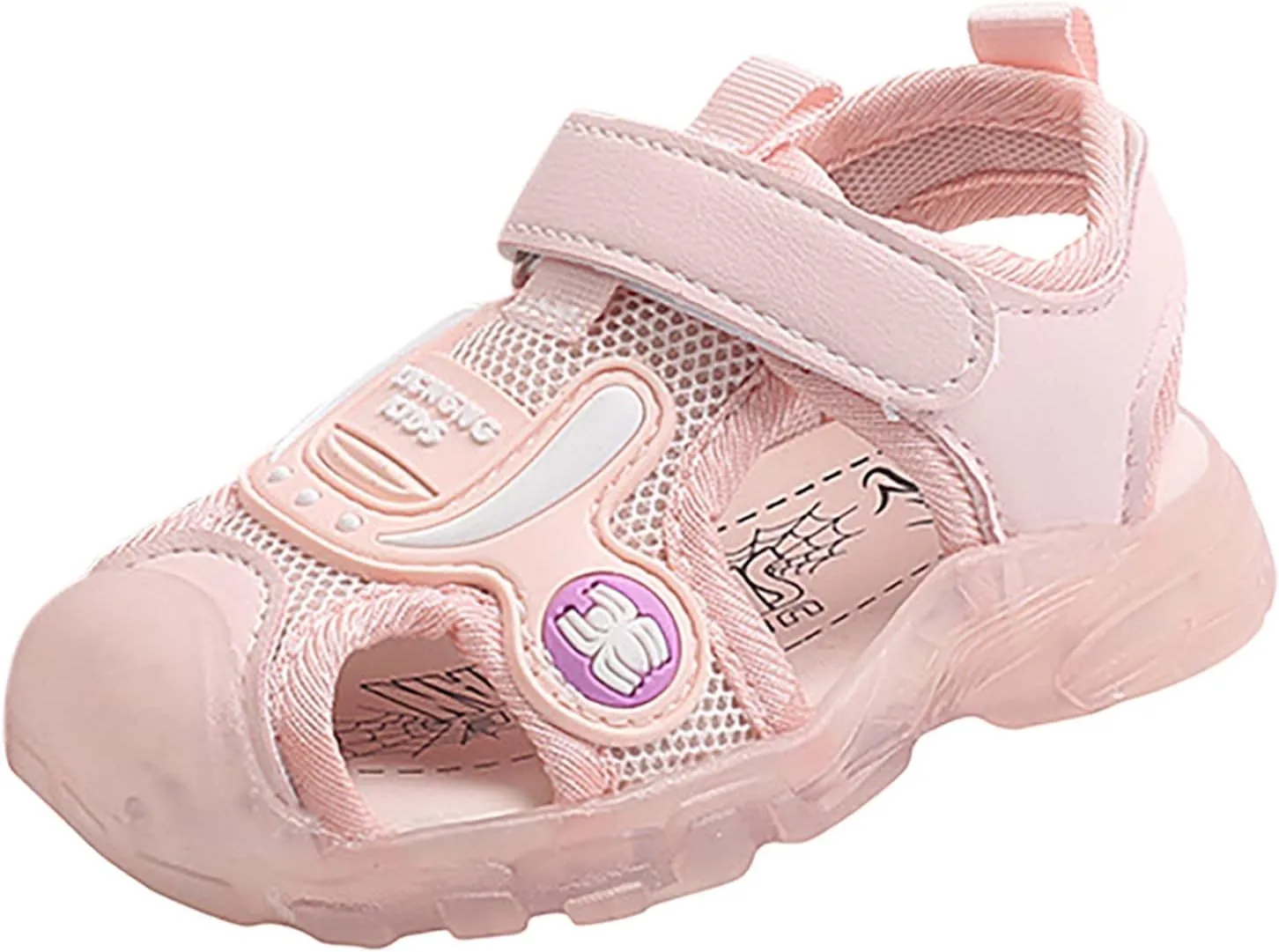 Fashion Light On LED Baby Shoes Casual Children Shoes Girls Sandals Soft Sole Kids Beach Shoes Girl Sandal