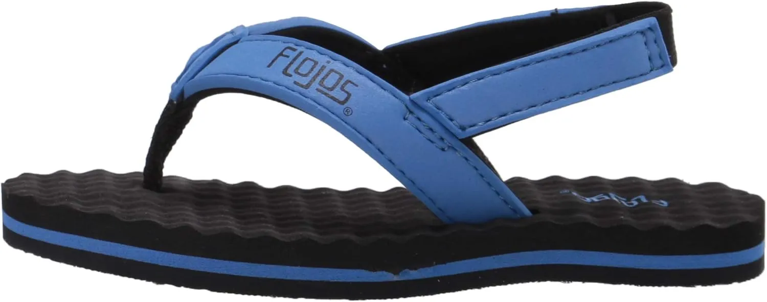 Flojos Baby-Boy's Ankle Strap Sandals Flat