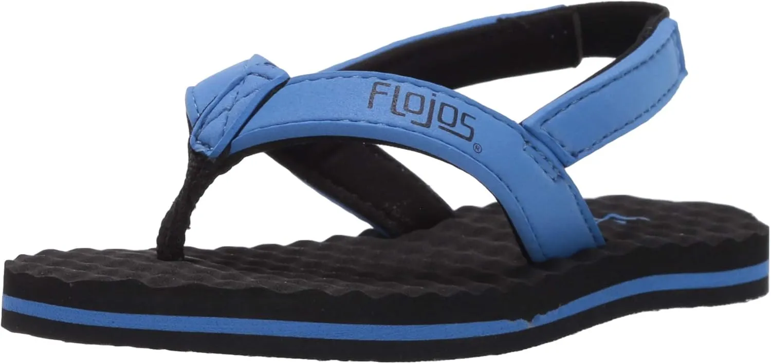 Flojos Baby-Boy's Ankle Strap Sandals Flat