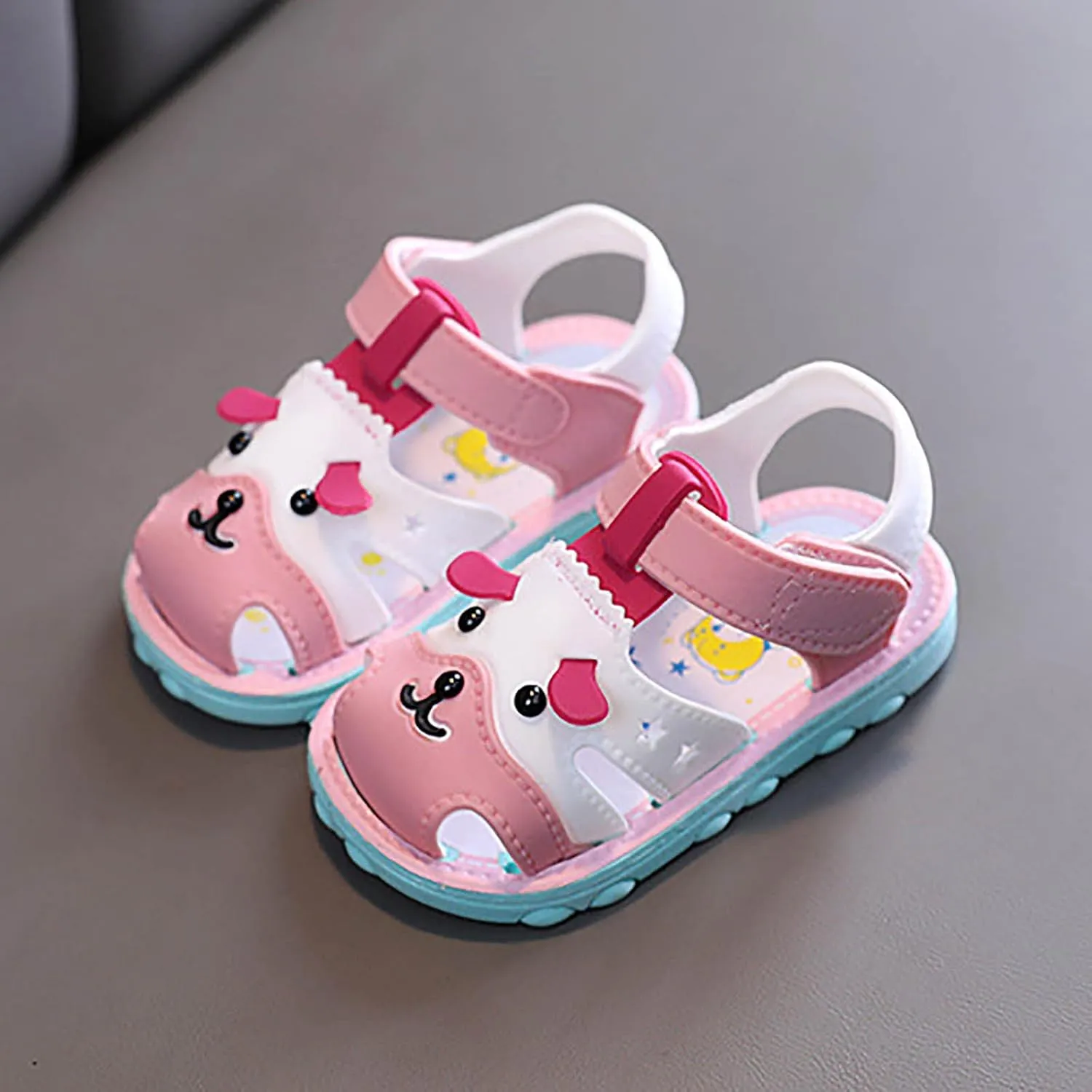 Girls Sandals Kids Girls Walkers Sandals Soft Rubber Sole Non Slip Summer Baby Shoes Toddler Girls Slipper Boots