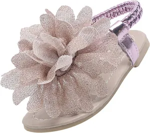Girls Sandals Party Shoes Girls Sandals Bohemian Flower Baby Shoes Fashion Soft Sole Student