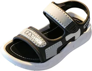 Girls Sandals Summer Open Toe Athletic Hiking Shoes Slip on Double Strap Sport Sandals Soft Sole Flat Shoes for Boys