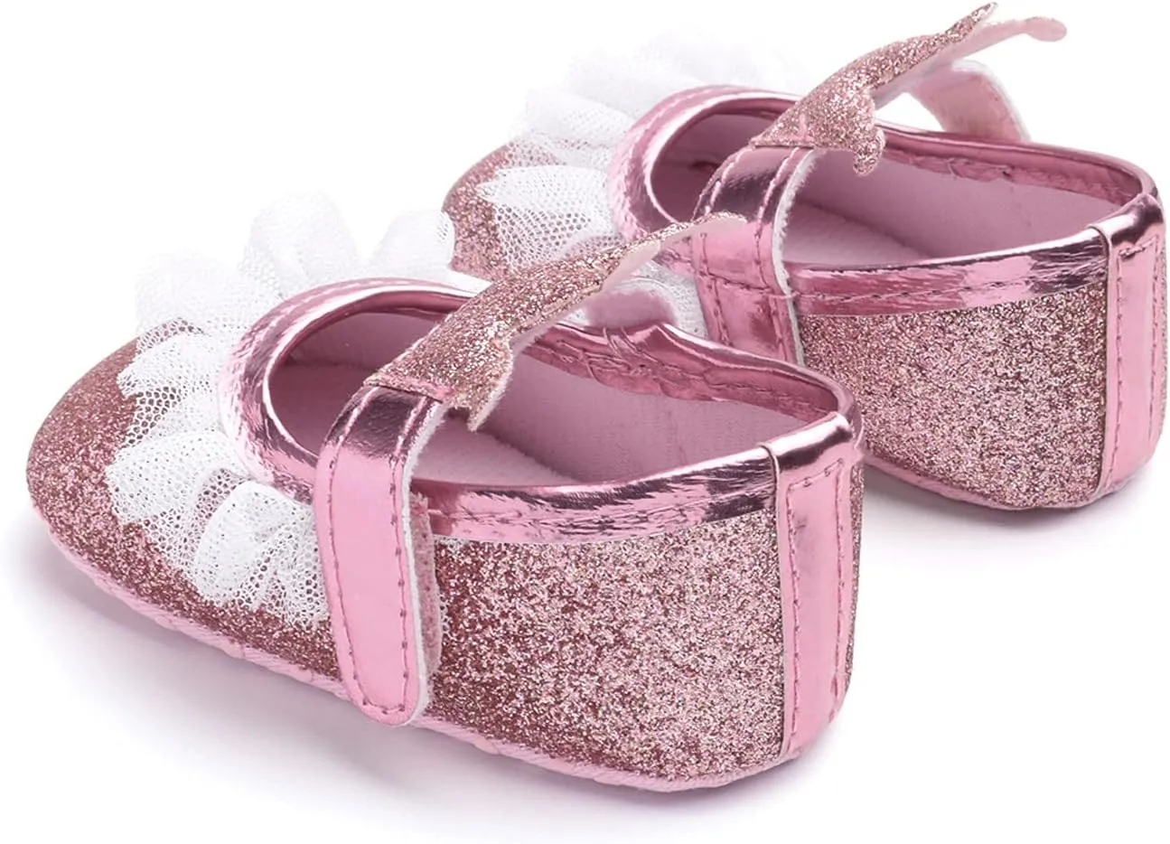 Girls Slip on Sneakers Soft Crown Yarn Toddler Princess Shoes Shoes Shape Fashion Baby Light up Tennis Shoes