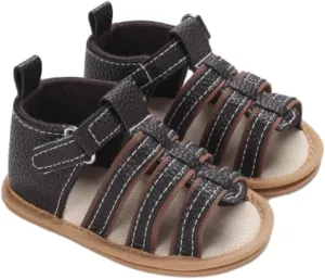 Girls Wedding Sandals Baby Boys Girls Summer Sandals Outdoor Beach Anti Slip Rubber Soft Sole Jelly Sandals for Babies