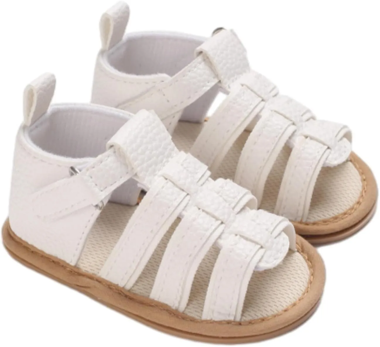 Girls Wedding Sandals Baby Boys Girls Summer Sandals Outdoor Beach Anti Slip Rubber Soft Sole Jelly Sandals for Babies