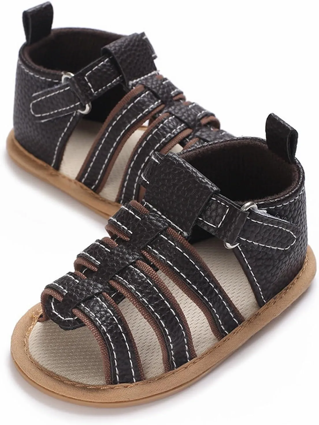 Girls Wedding Sandals Baby Boys Girls Summer Sandals Outdoor Beach Anti Slip Rubber Soft Sole Jelly Sandals for Babies