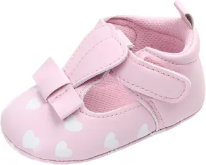Infant 3D Rabbit Ears Girls Cute PU Love Print Flat Shoes Baby Shoes Non Slip Ankle Sneakers for Baby Girl Toddler Shoes